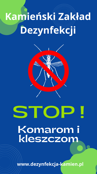 Zdjęcie na okładce dla Kamieński Zakład Dezynfekcji Robert Klamborowski tel. 607 464 303 - Odkomarzanie, Odkleszczanie, Pluskwy, Pająki.